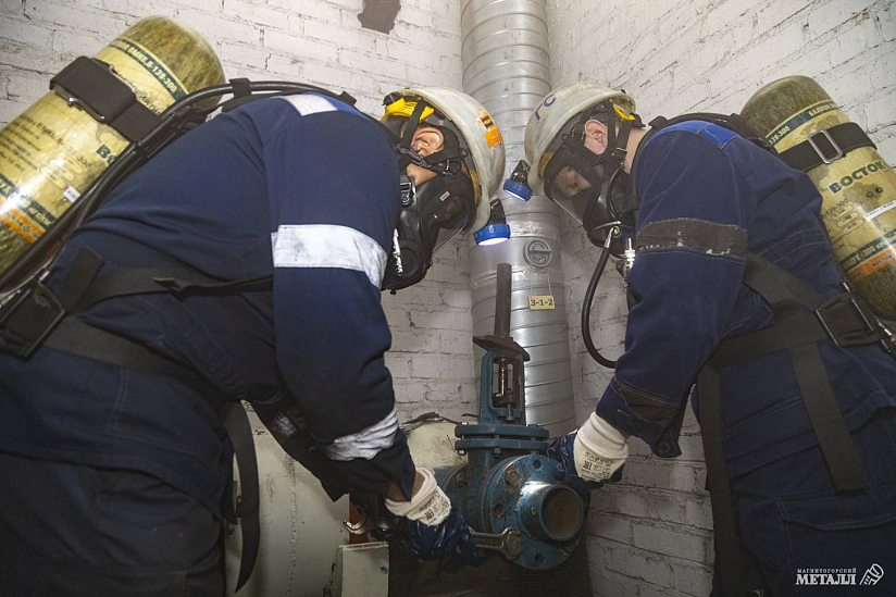 Битва за безопасность: лучшие работники добровольной газоспасательнй дружины
