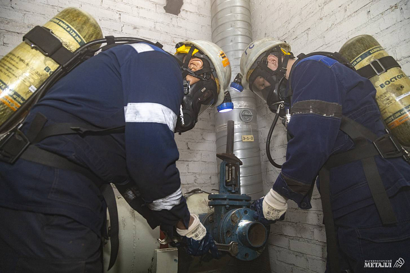 Битва за безопасность: лучшие работники добровольной газоспасательнй дружины