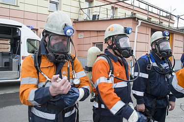 Испытание огнём и дымом: хроника борьбы за звание лучших газоспасателей